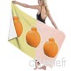 artyly Trois Serviettes de Bain enveloppantes Orange en Microfibre pour draps de Bain Serviette de Plage pour Homme/Femme  80x130 cm - B07VMDLWMQ